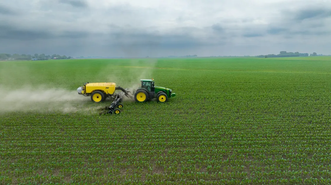 Agriculture imagery in Rasterly
